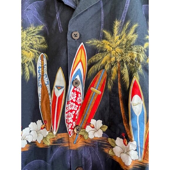 Paradise Style Men's‎ Size Medium Hawaiian Shirt 100% Cotton Vintage - Picture 3 of 6